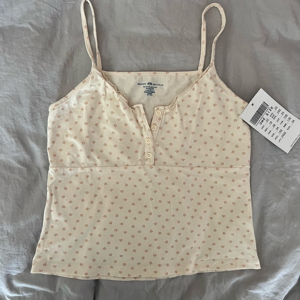 tiffany floral tank